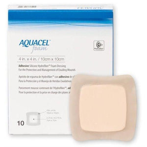 Convatec 420680 Aquacel Foam Foam Dressing (4 in. x 4 in.)-Preferred Medical Plus