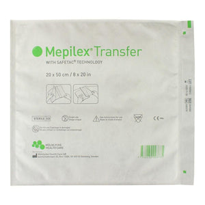 Molnlycke 294599 Mepilex Transfer Foam Dressing (8 in. x 20 in.)-Preferred Medical Plus