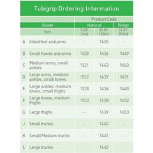 Molnlycke 1434 Tubigrip Tubular Bandage Size E Natural 3 1/2 in. x 10M (Each)-Preferred Medical Plus