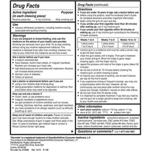 Rugby 00536303023 Original Nicotine Gum 4MG Sugar Free (Box of 110 Pieces)-Preferred Medical Plus