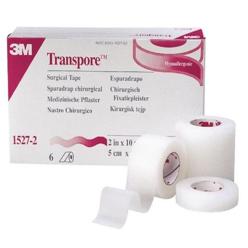 3M 1527-2 Transpore Surgical Tape (Case of 60)-Preferred Medical Plus