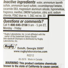 Major 536199553 Rugby Anti Dandruff Shampoo 7 oz. (Each)-Preferred Medical Plus