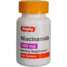 Rugby 80681001900 880681019009Niacinamide 500mg 100 Tabs (Pack of 2)-Preferred Medical Plus