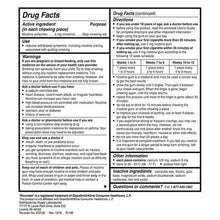 Rugby 00536303023 Original Nicotine Gum 4MG Sugar Free (Box of 110 Pieces)-Preferred Medical Plus