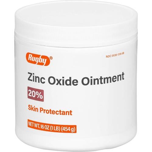 Rugby Skin Protectant Zinc Oxide 20% Ointment (Each)