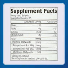 Major 00904750313 Fish Oil 500 mg. 130 SoftGels (Pack of 48)-Preferred Medical Plus