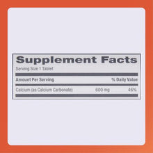 Rugby 600 mg Calcium Supplement 60 Tablets (Set of 4)-Preferred Medical Plus