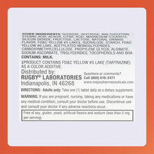 Rugby Calcium Chewable Tablets 500 mg Orange Flavored 60 Tablets (Pack of 4)-Preferred Medical Plus