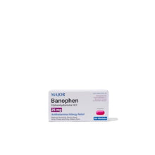 Major Banophen 25 mg. Minitabs 100 ct. (Each)-Preferred Medical Plus