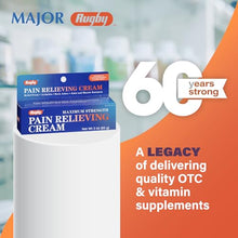 Rugby 536110145 Maximum Strength Pain Relieving Cream 3oz (Each)-Preferred Medical Plus