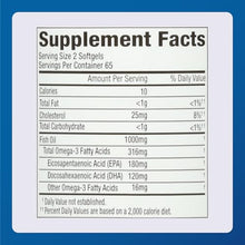 Major 00904750313 Fish Oil 500 mg. 130 SoftGels (Pack of 3)-Preferred Medical Plus