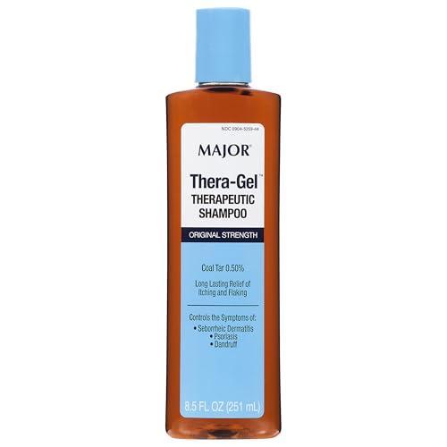 Major Thera-Gel Therapeutic Shampoo Coal Tar 0.5% 8.5 oz. (1 Bottle)