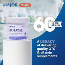 Major Medi-Pads (Same Active Ingredient as Tucks) Witch Hazel Hemorrhoidal Pads 100/Jar (replaced 00904-5059-60)-Preferred Medical Plus