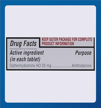 ALLERGY MEDICATION: Major's Banophen Diphenhydramine minitabs help temporarily relieve the following symptoms due to hay fever and upper respiratory allergies: itchy, watery eyes, runny nose, sneezing, and itching of the nose or throat.-Preferred Medical Plus