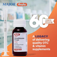 Rugby Infants Gas Relief Simethicone (Mylicon) Drops 1 oz. (Pack of 3)-Preferred Medical Plus