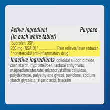 Major 904791459 Ibuprofen 200mg 100 Dye Free Tabs (Each)-Preferred Medical Plus