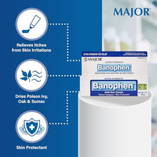 Major Banophen 2% Cream 28 g. (Set of 3)-Preferred Medical Plus
