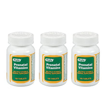 Rugby 536408501 Prenatal Vitamins 100 Tabs (Pack of 3)-Preferred Medical Plus