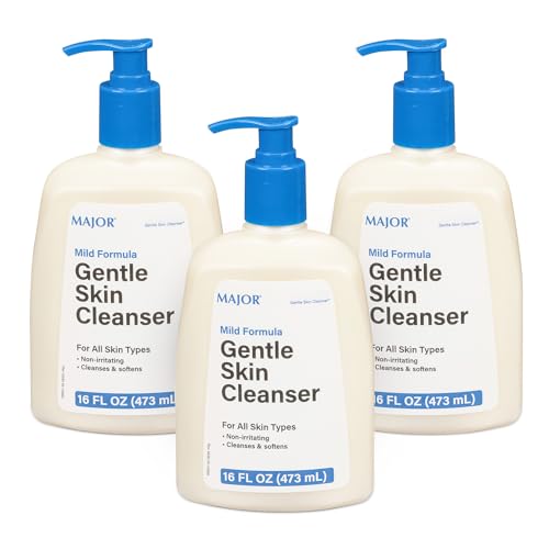 CLEANSES AND SOFTENS SKIN: Major Gentle Skin Cleanser is a gentle, non-irritating cleanser for all skin types. It rinses easily, leaving skin feeling smooth, soft, and healthy-looking.