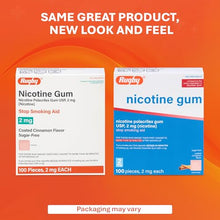 Rugby 00536340401 Nicotine Gum 2mg 100ct. Cinnamon Sugar Free (Pack of 24)-Preferred Medical Plus