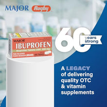 Major 904791459 Ibuprofen 200mg 100 Dye Free Tabs (Pack of 4)-Preferred Medical Plus