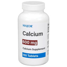 Major 20555000500 Calcium 600 MG 150 Tablets-Preferred Medical Plus