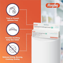 ANTIFUNGAL CREAM: Rugby Clotrimazole Cream 1% is a topical cream designed to support skin comfort and care. It helps maintain healthy skin and soothe areas that may feel irritated, itchy, or dry.-Preferred Medical Plus