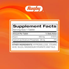 Rugby 80681009000 Niacin 500 mg Timed Release Tabs (3 Bottles of 100)-Preferred Medical Plus