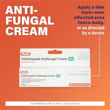Clotrimazole Athletes foot Antifungal 1 Percent Cream 14.17 gm. (Each)-Preferred Medical Plus