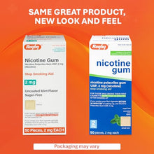 Rugby 536136206 Nicotine Gum 2mg Sugar Free Mint Flavor 50 pieces (Each)-Preferred Medical Plus