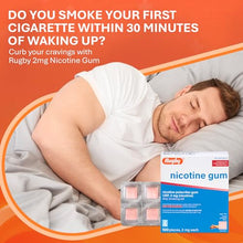 Rugby 00536340401 Nicotine Gum 2mg 100ct. Cinnamon Sugar Free (Pack of 2)-Preferred Medical Plus