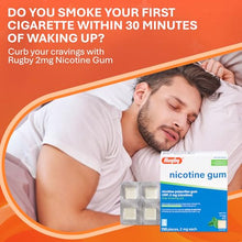 Rugby 536136223 Nicotine Polacrilex Gum 2 mg Mint Flavor 110 Pieces (Pack of 2)-Preferred Medical Plus