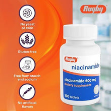 DAILY NUTRITION SUPPORT - Rugby's Niacinamide dietary supplement provides essential nutrients helping to support daily nutrition and wellness for adults.-Preferred Medical Plus