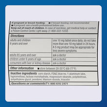 Major 904671740 All Day Allergy Relief Cetirizine 10mg 500 tabs (Pack of 24)-Preferred Medical Plus