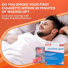 Rugby 536340501 Nicotine Gum 4mg Cinnamon 100 Pieces (Pack of 3)-Preferred Medical Plus