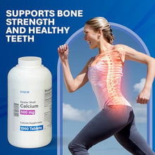 Major Oyster Shell Calcium 500 mg. 1000 Tablets (1 Bottle)-Preferred Medical Plus