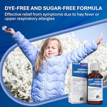 ALLERGY RELIEF FOR CHILDREN – Major’s Children’s Cetirizine provides 24-hour allergy relief from sneezing, runny nose, itchy watery eyes, and itching of the nose or throat caused by hay fever and other upper respiratory allergies.-Preferred Medical Plus