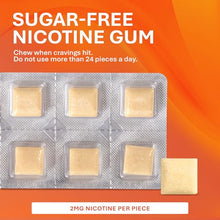 Rugby 536302923 Nicotine Polacrilex Gum 2 mg No Flavor 110 Pieces (Box of 4)-Preferred Medical Plus
