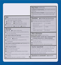 ALLERGY MEDICATION: Major's Banophen Diphenhydramine minitabs help temporarily relieve the following symptoms due to hay fever and upper respiratory allergies: itchy, watery eyes, runny nose, sneezing, and itching of the nose or throat.-Preferred Medical Plus