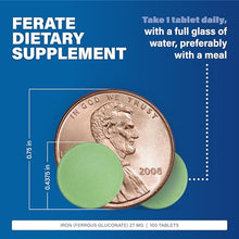 Major 904640360 Ferate Elemental Iron 100 27 mg. Tabs (Pack of 3)-Preferred Medical Plus