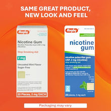 Rugby 536136234 Nicotine Gum 2 MG Mint 20 pieces (Pack of 2)-Preferred Medical Plus