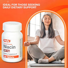 Rugby 80681009000 Niacin 500 mg Timed Release Tabs (Bottle of 100)-Preferred Medical Plus