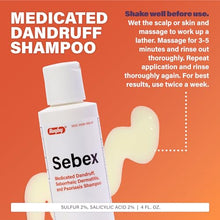 ANTI-DANDRUFF SHAMPOO FOR WOMEN AND MEN: The Rugby Sebex Medicated Dandruff Shampoo helps control the symptoms of dandruff, seborrheic dermatitis, and psoriasis.-Preferred Medical Plus