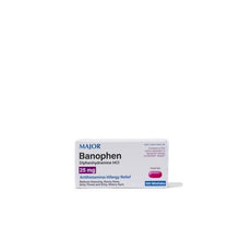 Major Banophen 25 mg. Minitabs 100 ct. (Pack of 24)-Preferred Medical Plus