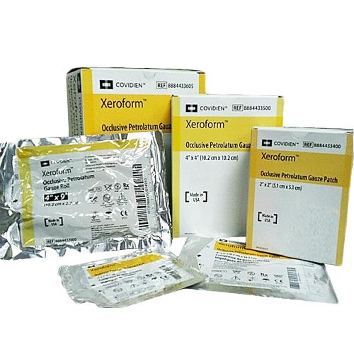 Covidien 8884433400 Xeroform Petrolatum Gauze Dressing (2 in. x 2 in.)-Preferred Medical Plus