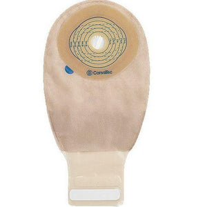 Convatec 416719 Esteem Drainable Pouch 12 in. 2 Sided Comfort Panel Cut-to-Fit Stomahesive InvisiClose Filter Tan 13/16 in.-2 3/4 in. (Box of 10)-Preferred Medical Plus