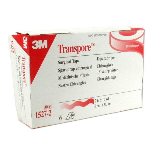 3M 1527-2 Transpore Surgical Tape (2 in. x 10 yd.)-Preferred Medical Plus
