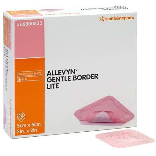Smith & Nephew 66800833 Allevyn Gentle Border Lite Dressing (2 in x 2 in.)