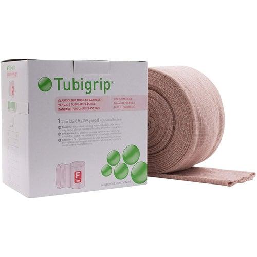 Molnlycke 1452 Tubigrip Tubular Bandage Size F Beige (4 in. x 10M)-Preferred Medical Plus