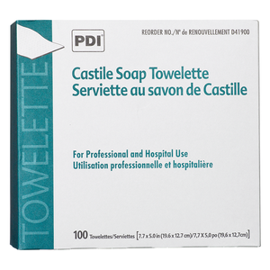 PDI Healthcare D41900 Castile Soap Towelettes (Case of 1000)-Preferred Medical Plus
